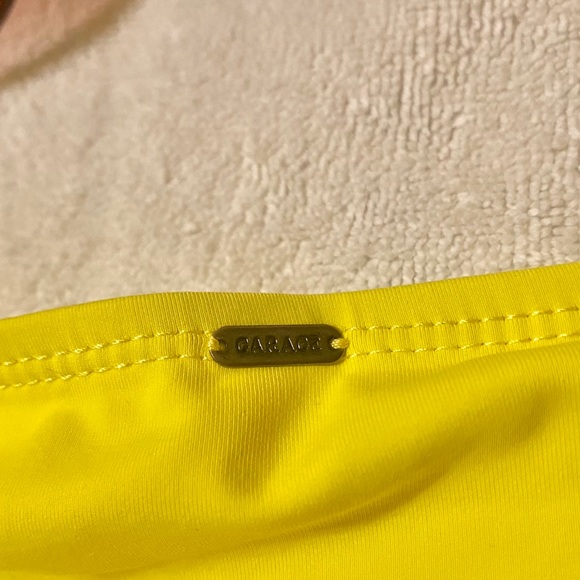 Garage Yellow Drawstring Bikini Bottom - Picture 4 of 6